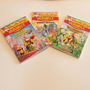 Geronimo Stilton - Heromice set of 3 Books